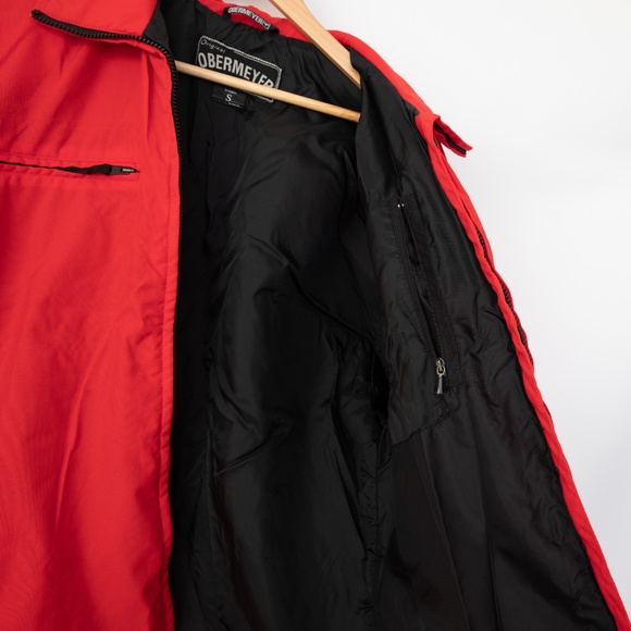 Obermeyer (vintage) Red Shell Women's Jacket - Picture 7 of 16